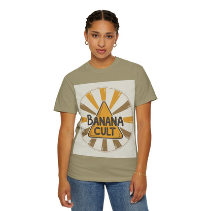 Banana Cult Unisex Garment-Dyed T-Shirt | Trendy Graphic Tee for Banana Lovers, Fun Gift, Casual Wear, Summer Fashion, Unique Style - Toddcraft