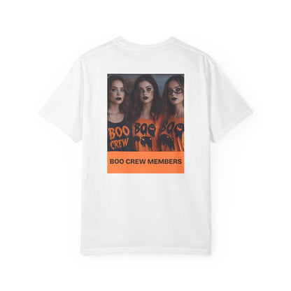 Boo Crew T-Shirt, Halloween Costume, Unisex Tee, Fall Fashion, Spooky Party Apparel, Gift for Halloween Lovers