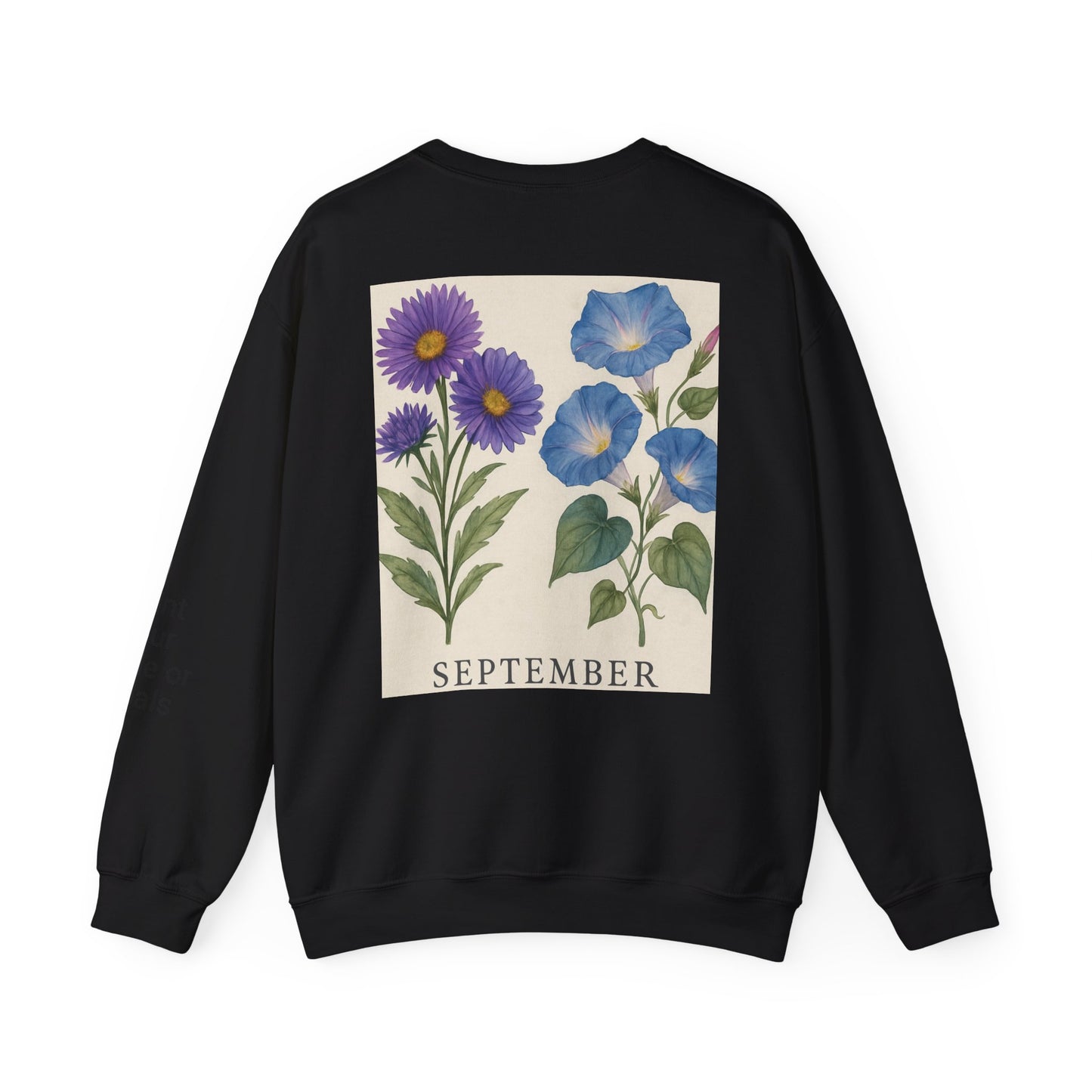 Personalized Crewneck Sweatshirt with Initials - Custom Unisex Pullover
