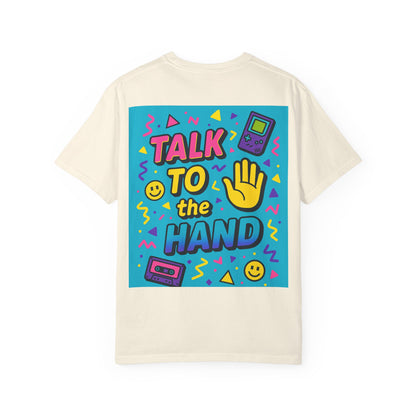 Retro Graphic T-Shirt, Fun 90s Nostalgia Tee, Unisex Casual Wear, Gift for Friends, Vibrant Streetwear, Summer Party Outfit
