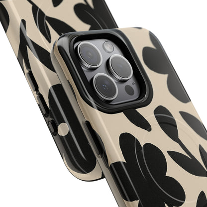 Floral Magnetic Phone Case - MagSafe Compatible Tough Case