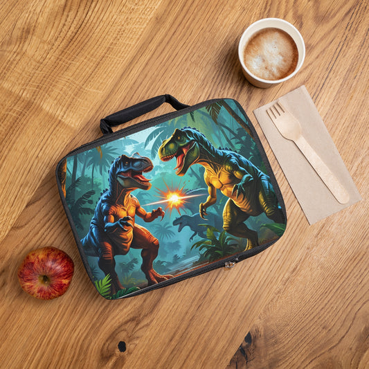 Dinosaur Lunch Bag | Kids Lunchbox, Jurassic Theme, Reusable Tote, Perfect for School, Picnic, Fun Outdoor Adventures, Dino Lover Gift - Toddcraft