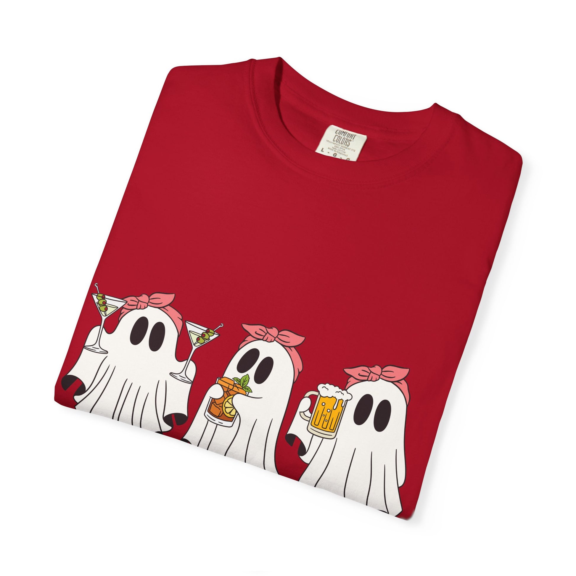 Ghosts Holiday Unisex T-Shirt, Fun Halloween Tee, Cute Ghost Shirt, Seasonal T-Shirt, Halloween Party Outfit - Toddcraft