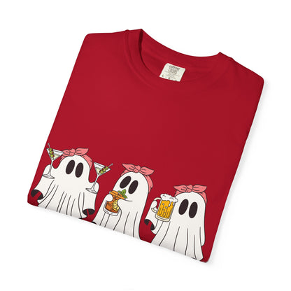 Ghosts Holiday Unisex T-Shirt, Fun Halloween Tee, Cute Ghost Shirt, Seasonal T-Shirt, Halloween Party Outfit - Toddcraft