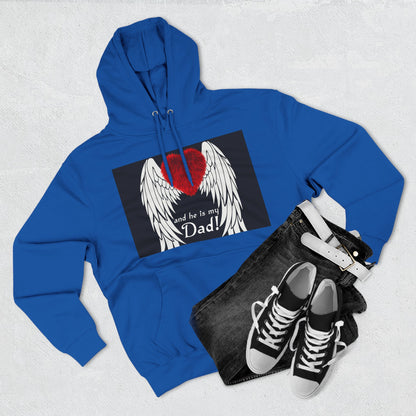 Heartfelt Dad Memorial Hoodie, Comfort Wear, Grief Support, Dad Tribute, Gift for Father's Day, Sympathy Gift