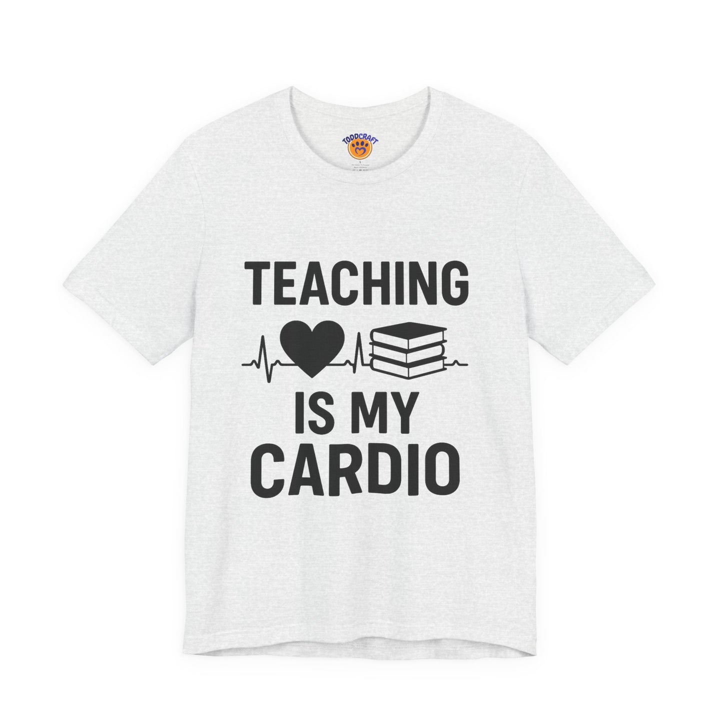 Teaching Heartbeat T-Shirt | Perfect Gift for Teachers | Fun Classroom Wear | Teacher Appreciation Day | Back to School - Toddcraft