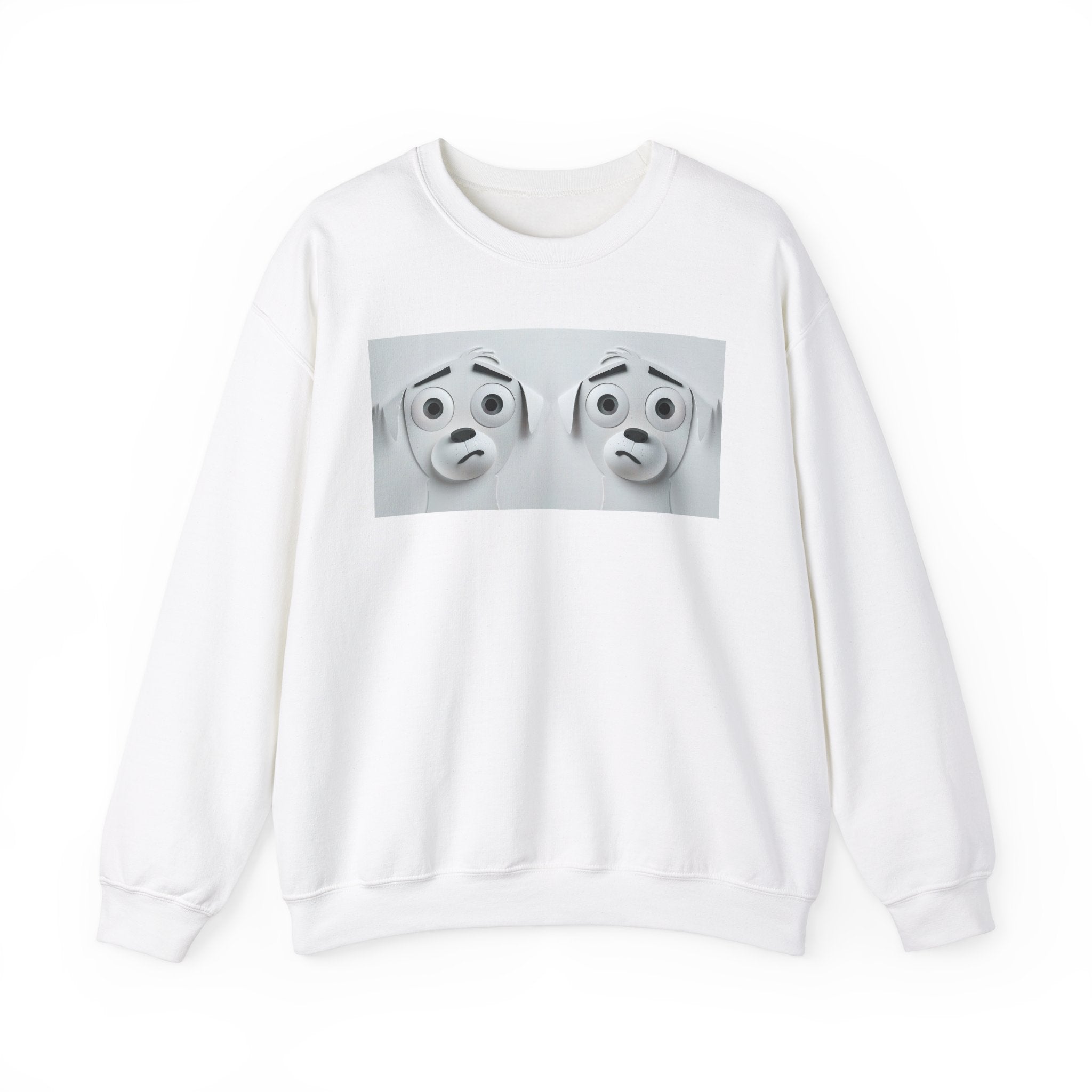 Sarcastic Dog Face 3D Sweatshirt