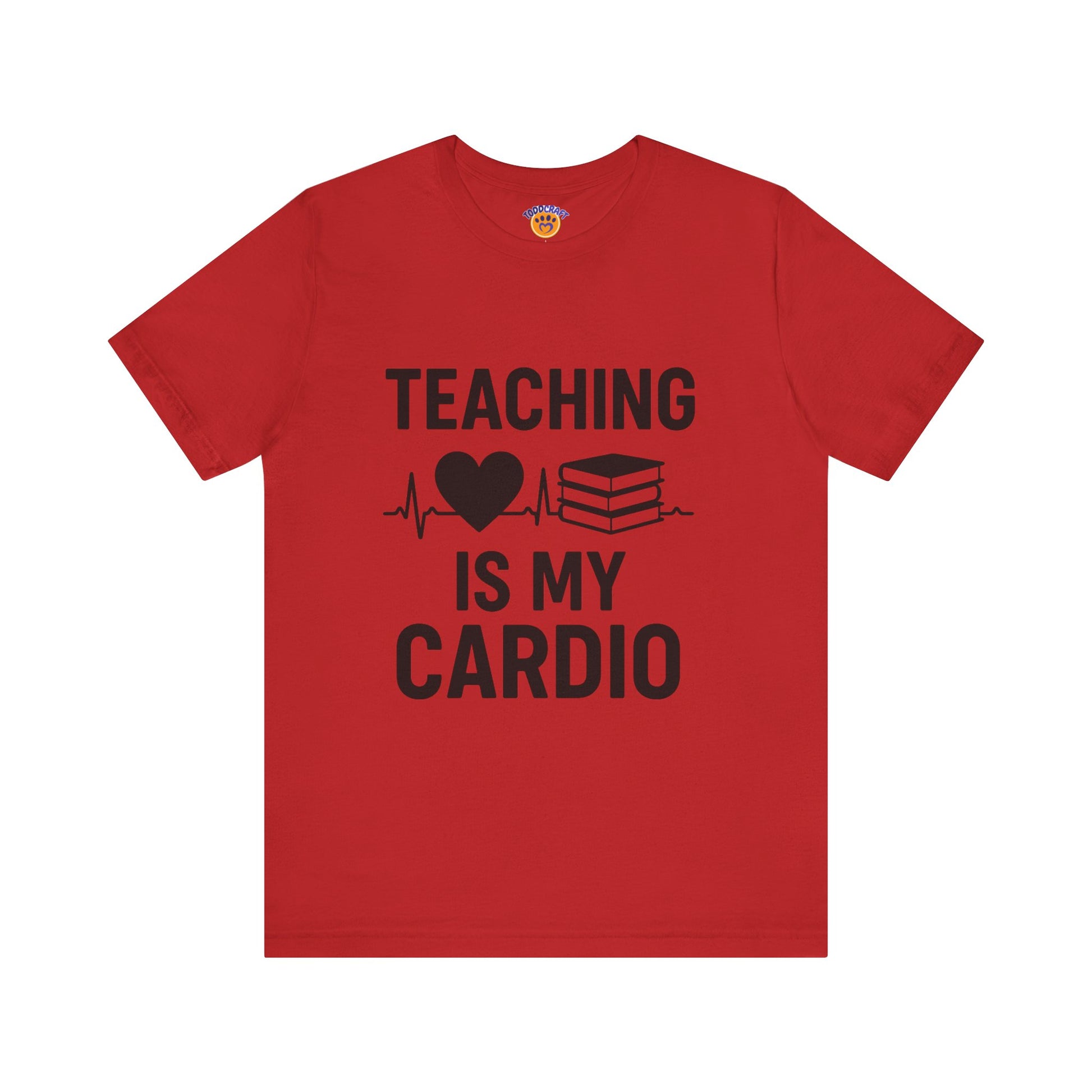 Teaching Heartbeat T-Shirt | Perfect Gift for Teachers | Fun Classroom Wear | Teacher Appreciation Day | Back to School - Toddcraft