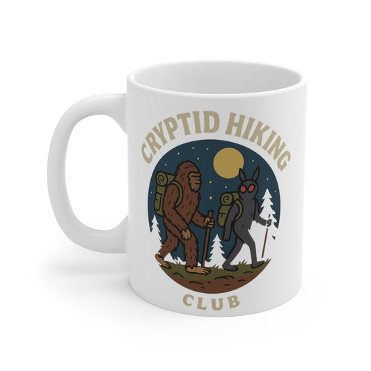 Cryptid Hiking Club Mug