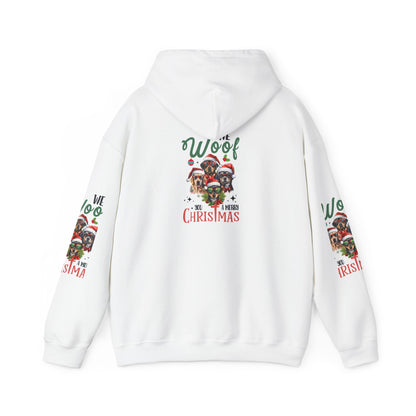 Christmas Dog Lovers Hoodie, Holiday Sweatshirt, Cute Pet Gift, Cozy Winter Apparel, Funny Xmas Sweatshirt, Warm Dog Mom Gift
