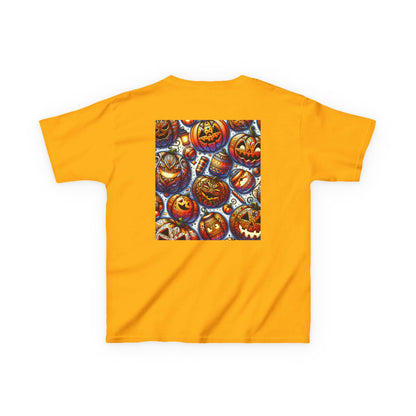 Kids Halloween Cotton Tee, Cute Spooky Shirt for Children, Fall Festive Wear, Trick or Treat Top, Halloween Costume T-Shirt