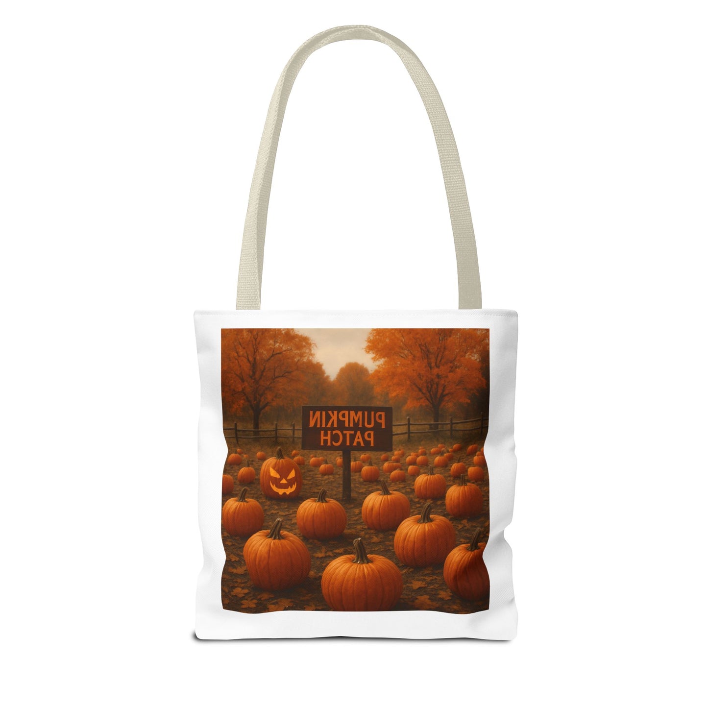Autumn Pumpkin Patch Tote Bag, Fall Harvest Shopping Bag, Halloween Decor, Seasonal Gift for Pumpkin Lovers, Festival Tote - Toddcraft