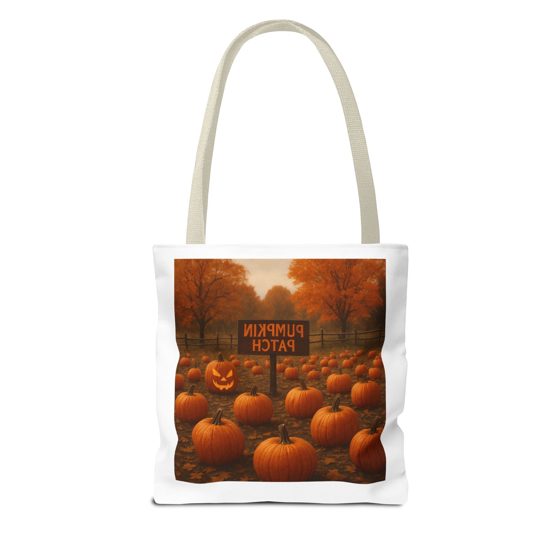 Autumn Pumpkin Patch Tote Bag, Fall Harvest Shopping Bag, Halloween Decor, Seasonal Gift for Pumpkin Lovers, Festival Tote - Toddcraft