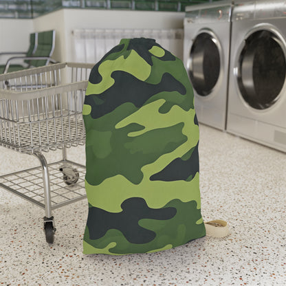 Tactical Camouflage Laundry Bag | Rugged Storage for Civilians, Military & Vets