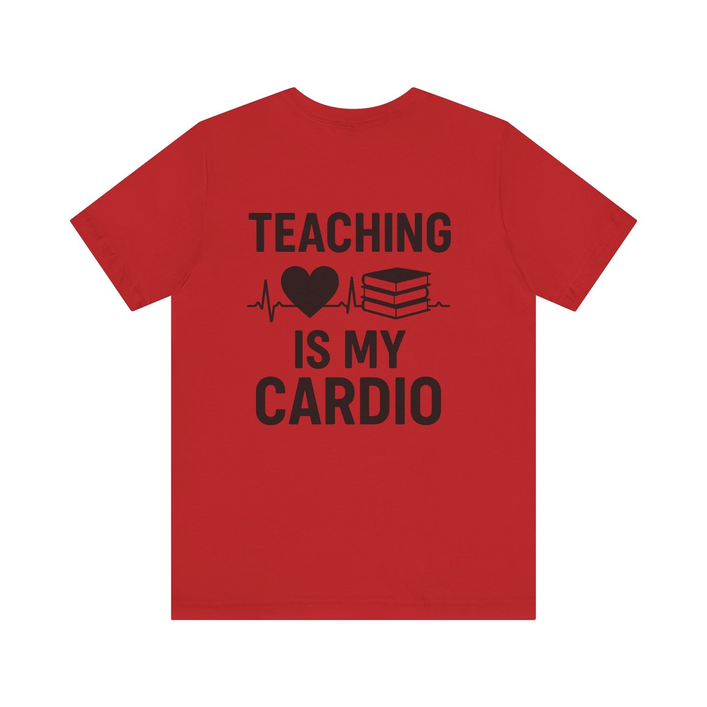 Teaching Heartbeat T-Shirt | Perfect Gift for Teachers | Fun Classroom Wear | Teacher Appreciation Day | Back to School - Toddcraft