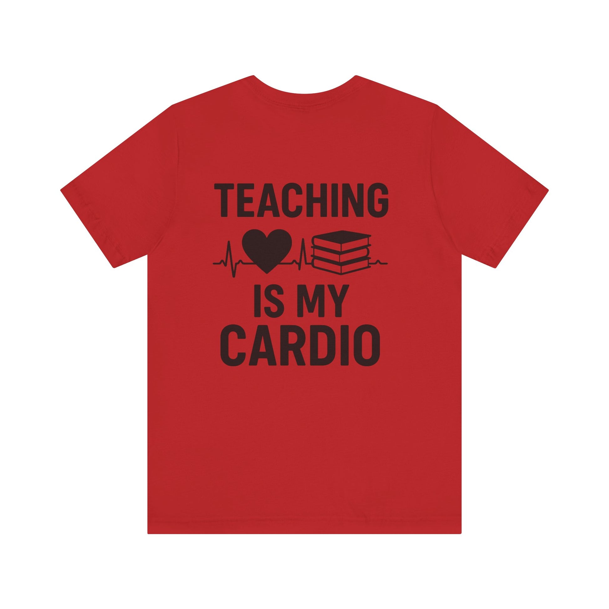 Teaching Heartbeat T-Shirt | Perfect Gift for Teachers | Fun Classroom Wear | Teacher Appreciation Day | Back to School - Toddcraft