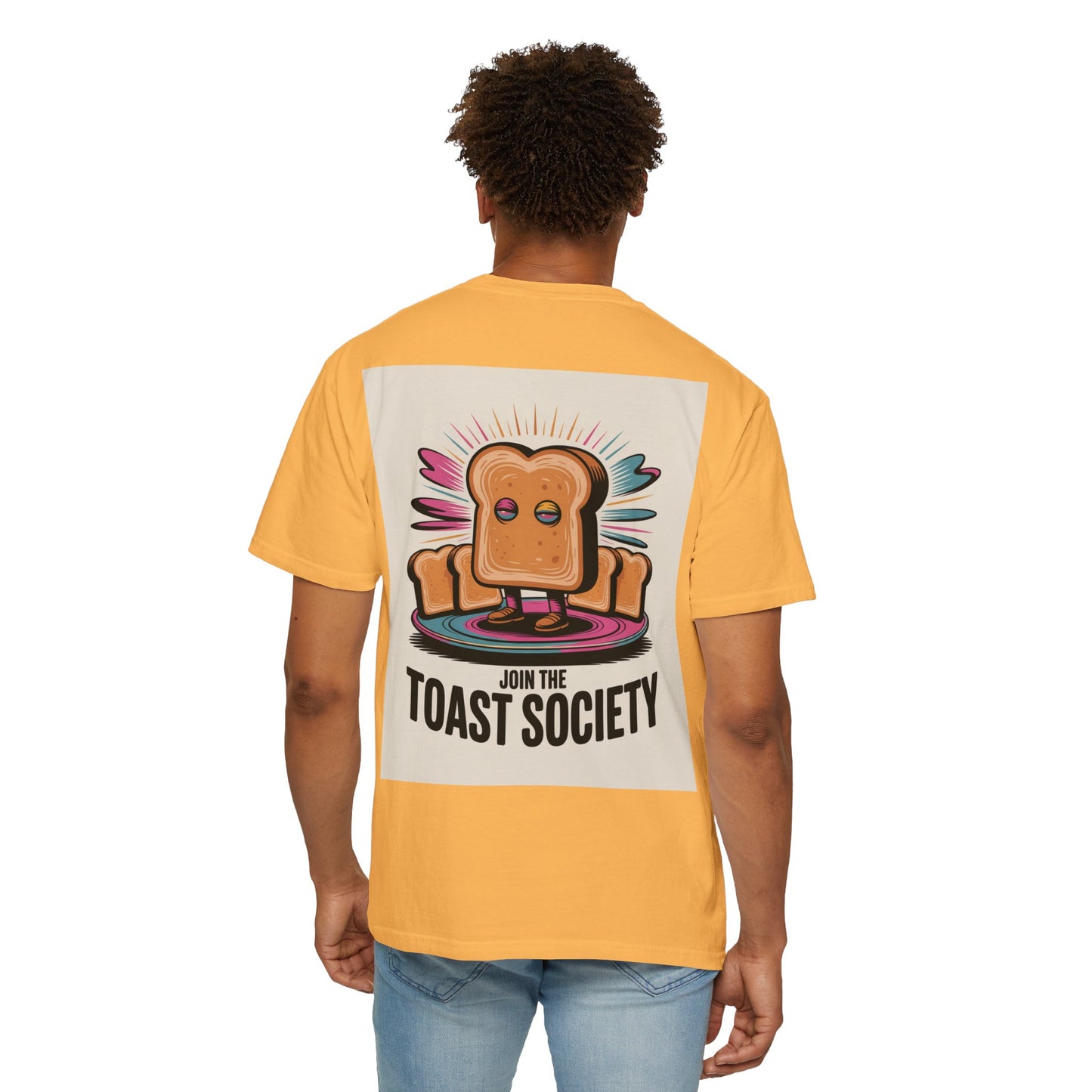 Toast Society Graphic Tee, Fun Unisex T-Shirt for Food Lovers, Perfect Gift for Bread Enthusiasts & Casual Wear - Toddcraft