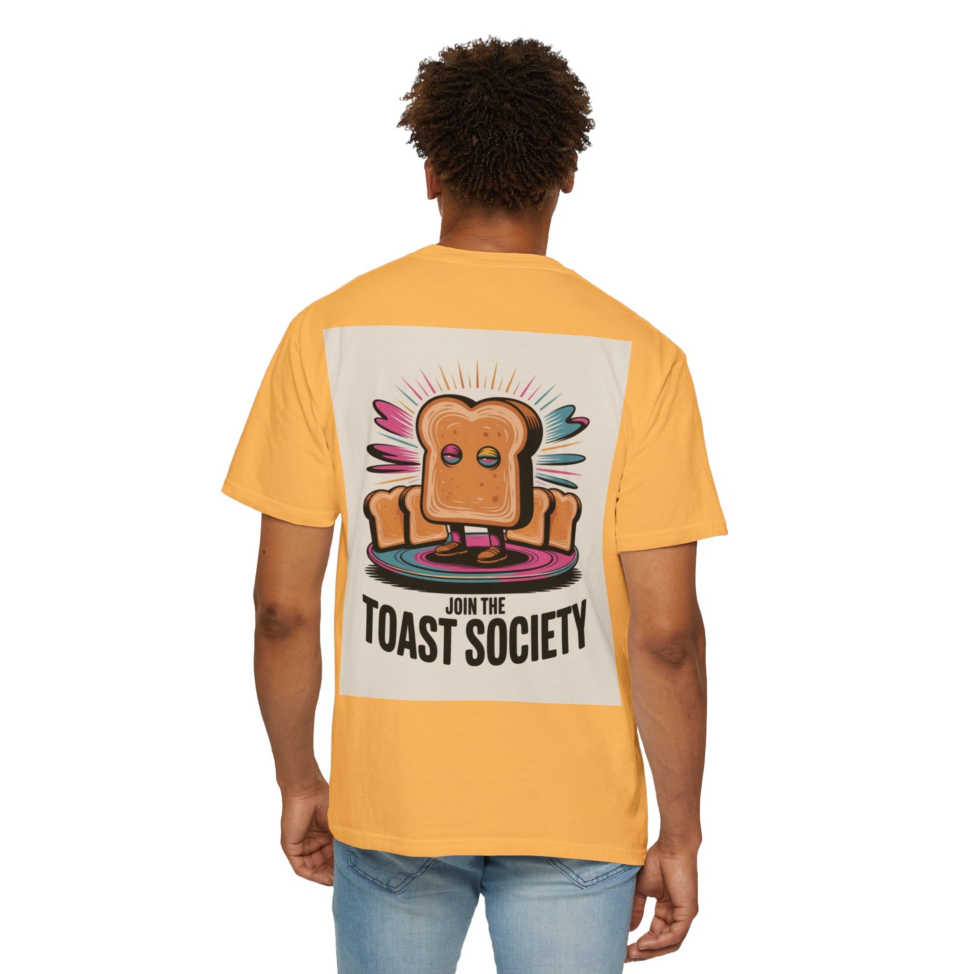 Toast Society Graphic Tee, Fun Unisex T-Shirt for Food Lovers, Perfect Gift for Bread Enthusiasts & Casual Wear - Toddcraft
