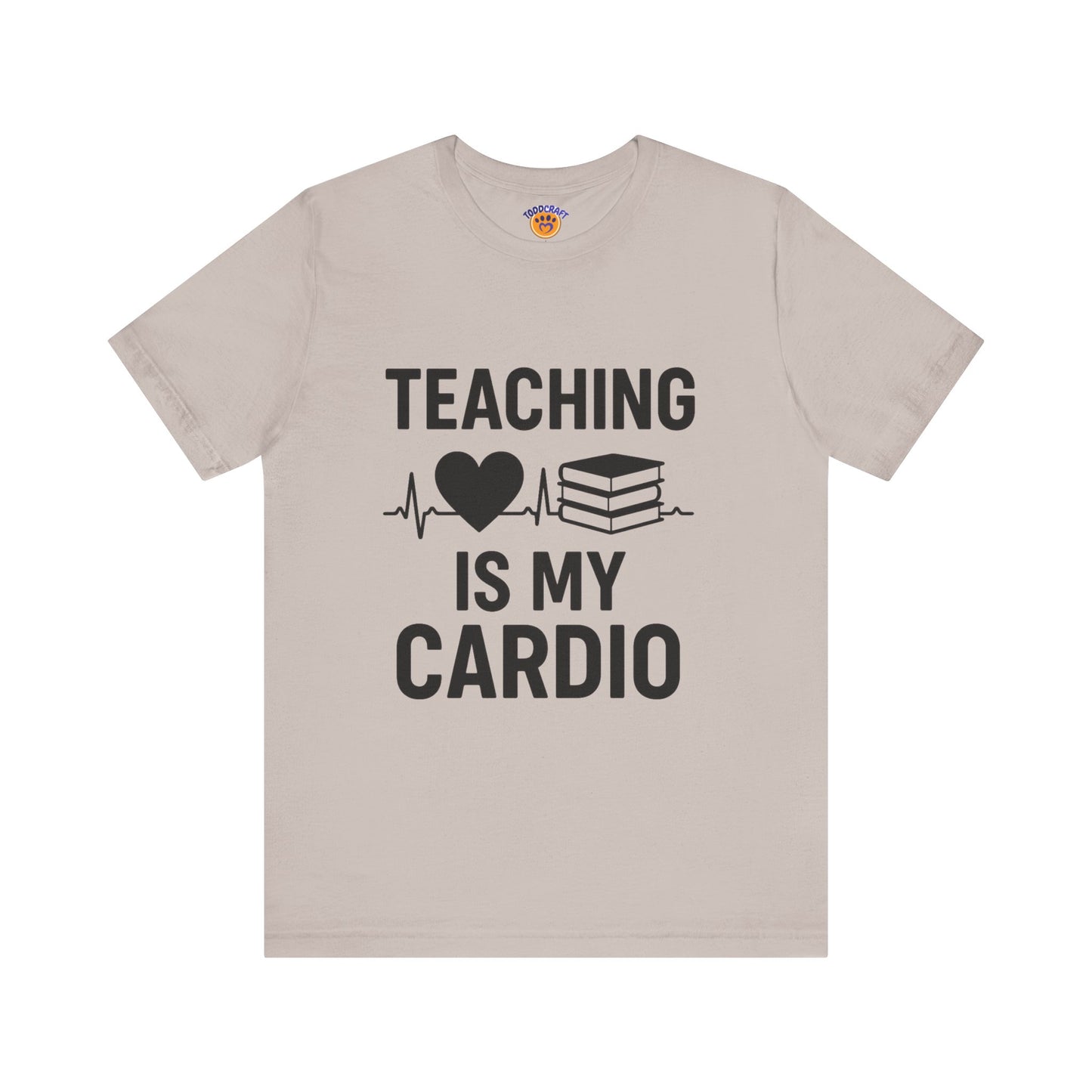 Teaching Heartbeat T-Shirt | Perfect Gift for Teachers | Fun Classroom Wear | Teacher Appreciation Day | Back to School - Toddcraft