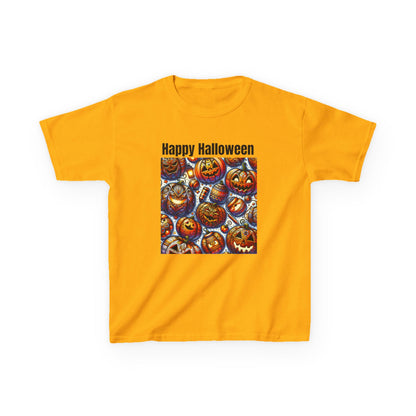 Kids Halloween Cotton Tee, Cute Spooky Shirt for Children, Fall Festive Wear, Trick or Treat Top, Halloween Costume T-Shirt