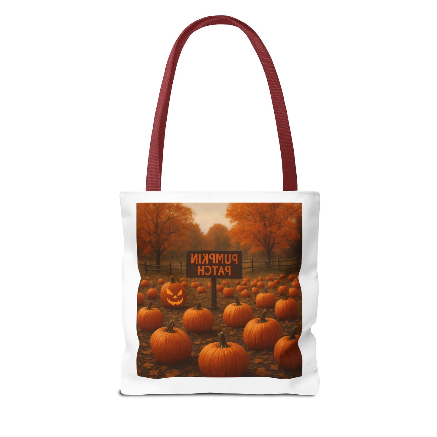 Autumn Pumpkin Patch Tote Bag, Fall Harvest Shopping Bag, Halloween Decor, Seasonal Gift for Pumpkin Lovers, Festival Tote - Toddcraft