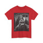 Bigfoot and flying saucers Unisex Heavy Cotton Tee - Size Variants ET
