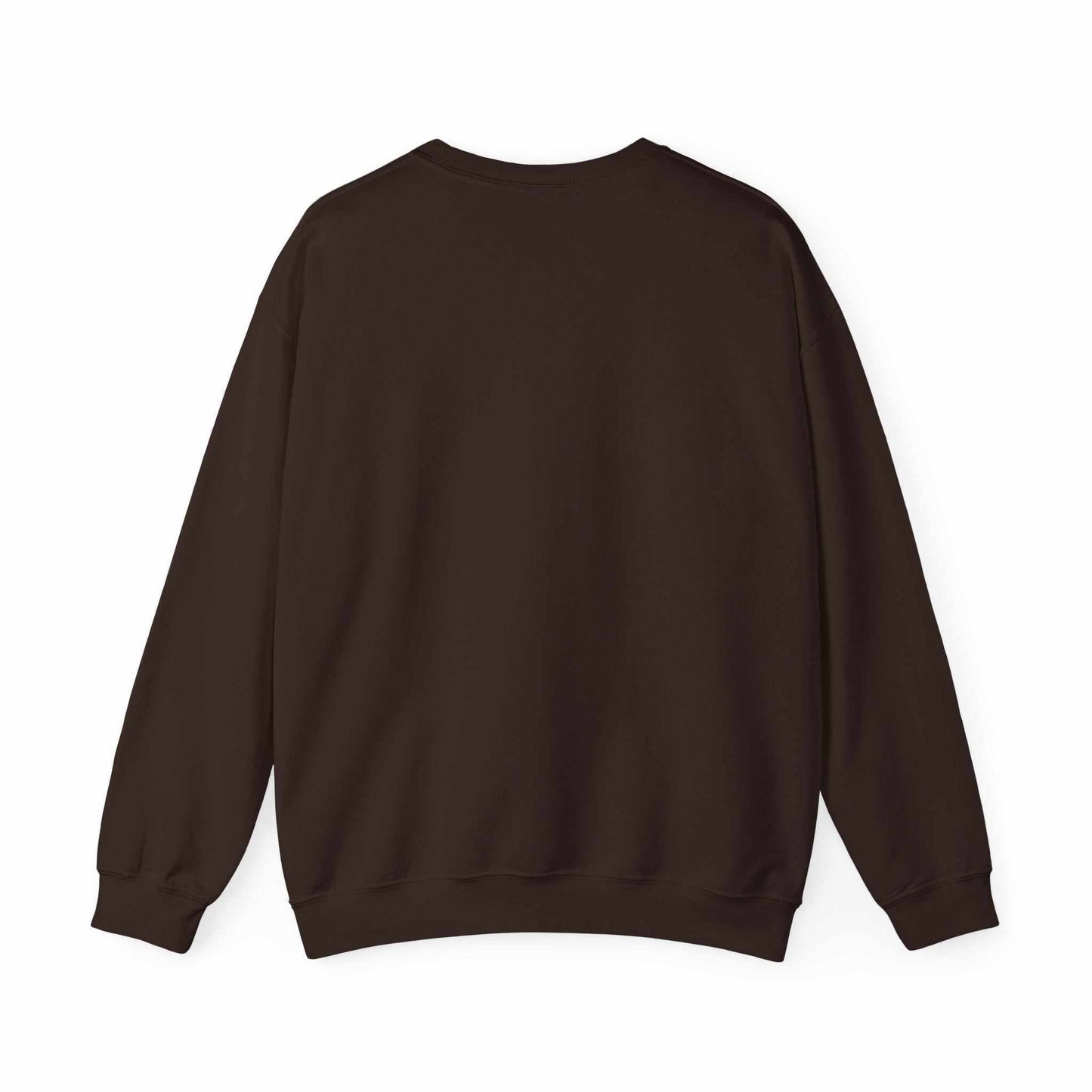 Unisex Heavy Blend™ Crewneck Sweatshirt, black, medium-heavy fabric, ribbed knit collar.