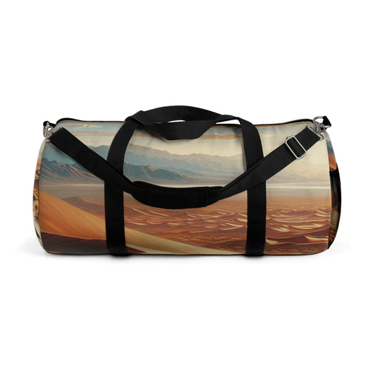 Desert Landscape Duffel Bag, Travel Bag for Gym, Weekend Getaways, Adventurers, Stylish Sports Gear, Unique Gift