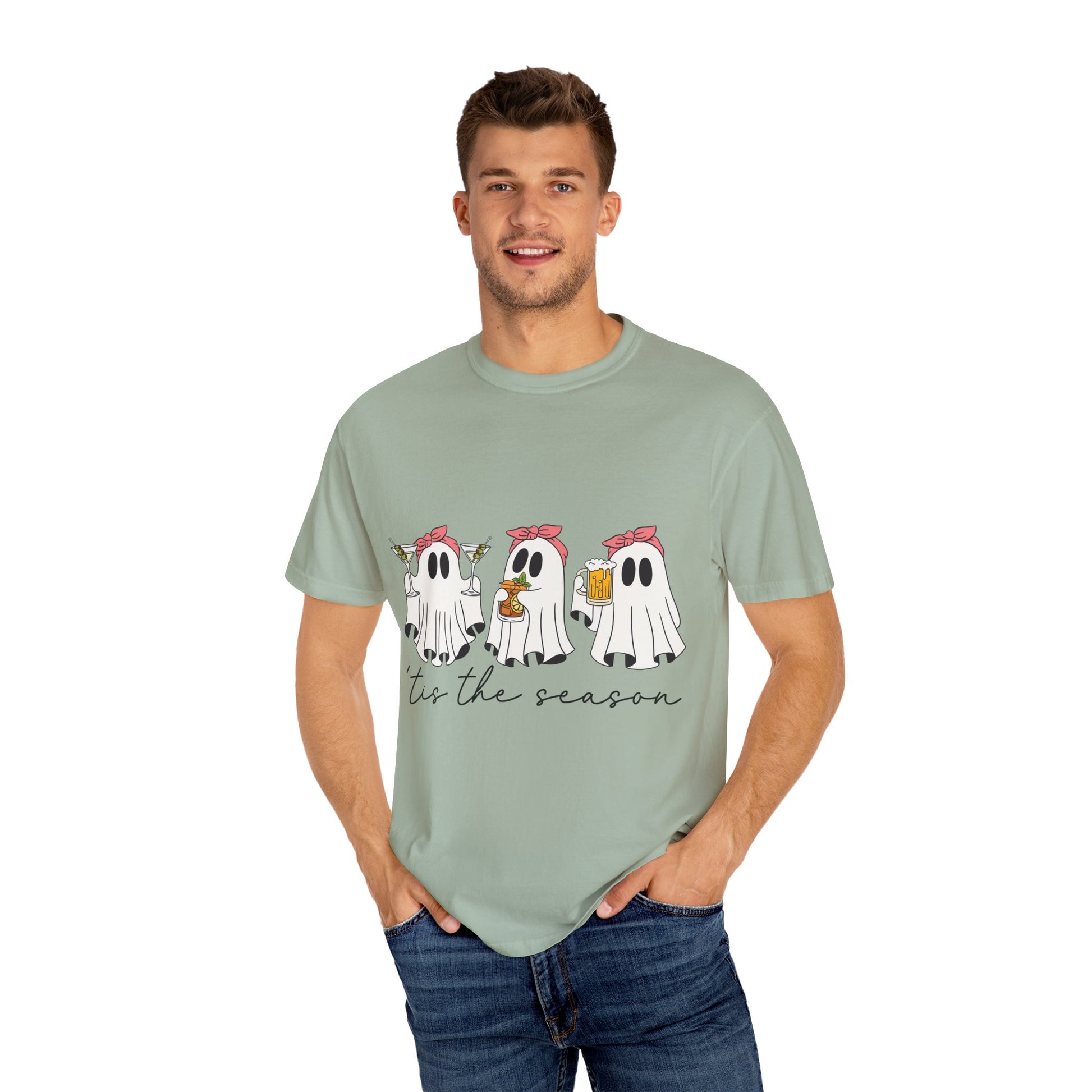 Ghosts Holiday Unisex T-Shirt, Fun Halloween Tee, Cute Ghost Shirt, Seasonal T-Shirt, Halloween Party Outfit - Toddcraft