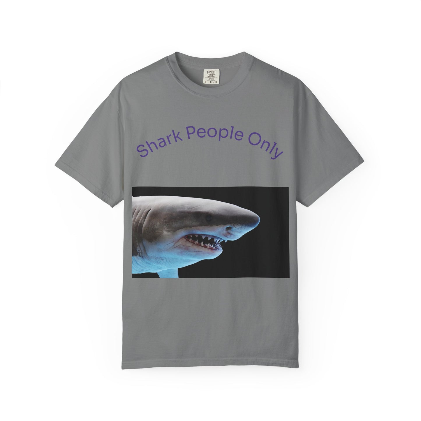Shark People Only T-Shirt — Graphic Ocean Shark Tee