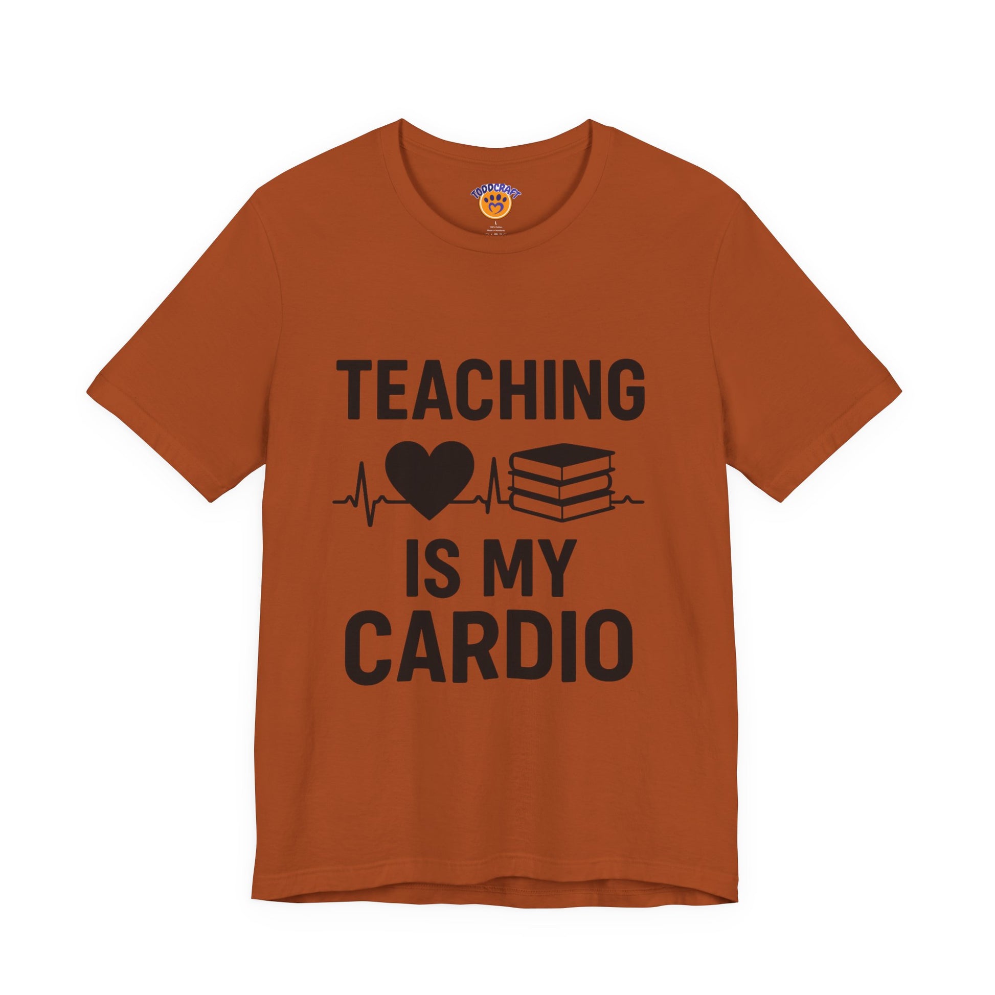 Teaching Heartbeat T-Shirt | Perfect Gift for Teachers | Fun Classroom Wear | Teacher Appreciation Day | Back to School - Toddcraft