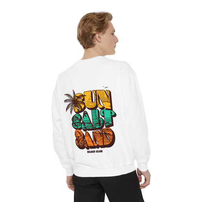 Beach Vibes Sweatshirt | Sun Salt Sand | Unisex Hoodie for Summer, Vacation, Gift, Beach Lovers, Casual Wear