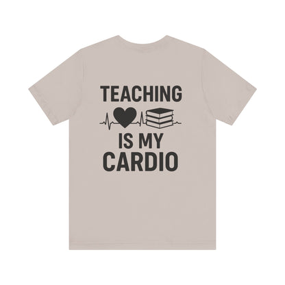 Teaching Heartbeat T-Shirt | Perfect Gift for Teachers | Fun Classroom Wear | Teacher Appreciation Day | Back to School - Toddcraft