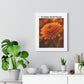 October Birth Flower Framed Poster - Floral Wall Art