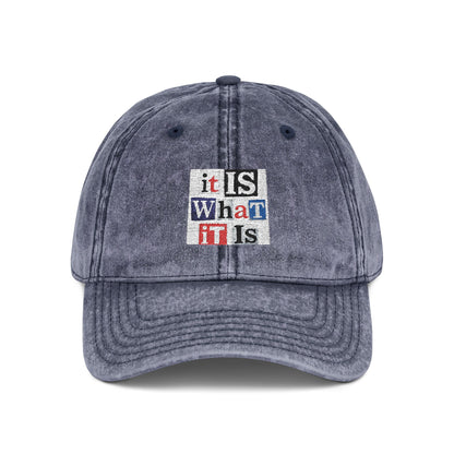 Vintage Embroidered Cap - Casual Style Hat
