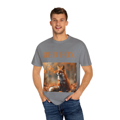 Autumn Fox T-Shirt, Animal Lover Gift, Nature Shirt, Fall Fashion, Wildlife Tee, Outdoor Adventure Apparel