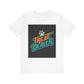 Unisex Jersey Short Sleeve Tee with "Treat Dealer" graphic design, soft cotton, crew neckline, ideal for casual wear.