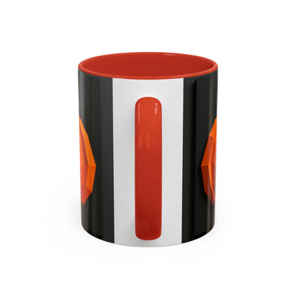Accent Coffee Mug (11, 15oz) Pumpkins Halloween festival - Toddcraft