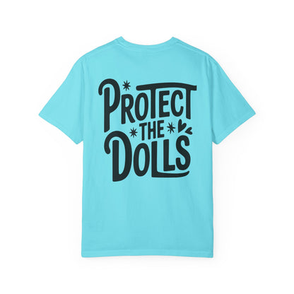 Protect the Dolls Unisex T-Shirt, Gift for Doll Lovers, Statement Tee, Casual Wear, Vintage Style Shirt