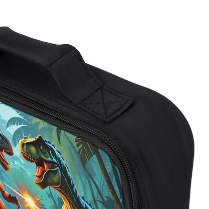 Dinosaur Lunch Bag | Kids Lunchbox, Jurassic Theme, Reusable Tote, Perfect for School, Picnic, Fun Outdoor Adventures, Dino Lover Gift - Toddcraft