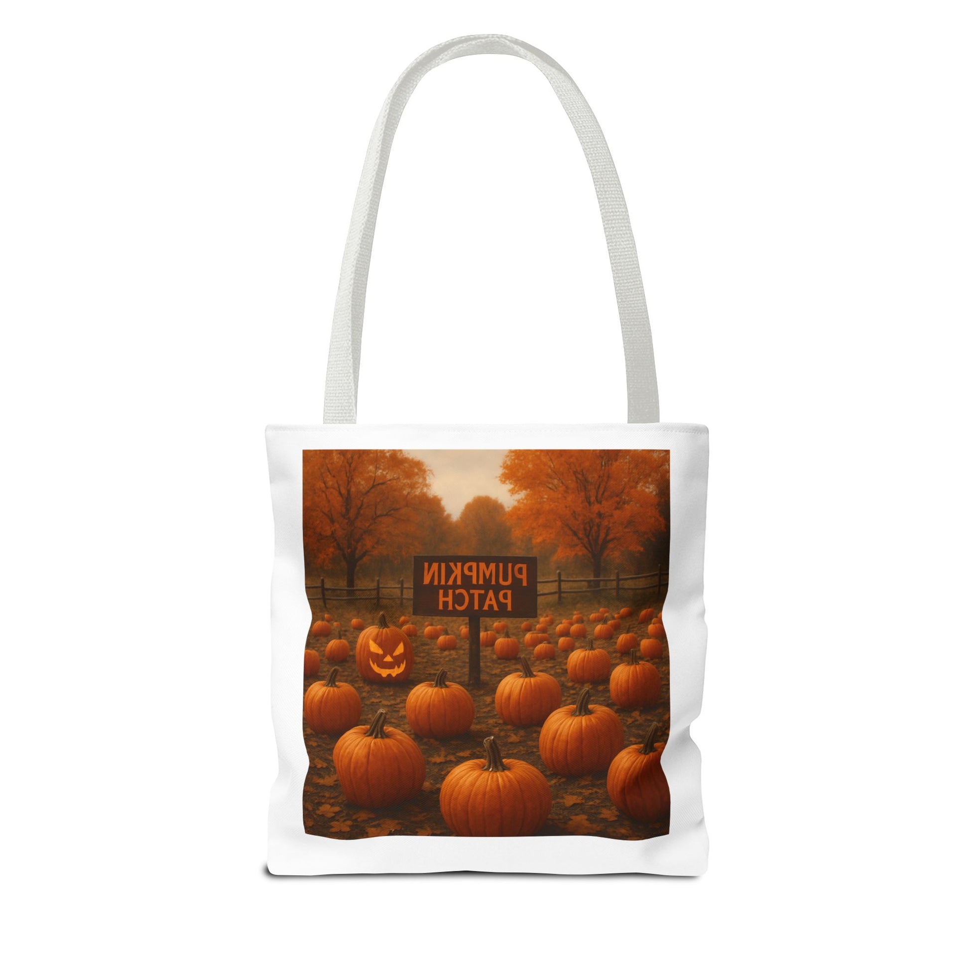 Autumn Pumpkin Patch Tote Bag, Fall Harvest Shopping Bag, Halloween Decor, Seasonal Gift for Pumpkin Lovers, Festival Tote - Toddcraft