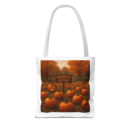 Autumn Pumpkin Patch Tote Bag, Fall Harvest Shopping Bag, Halloween Decor, Seasonal Gift for Pumpkin Lovers, Festival Tote - Toddcraft