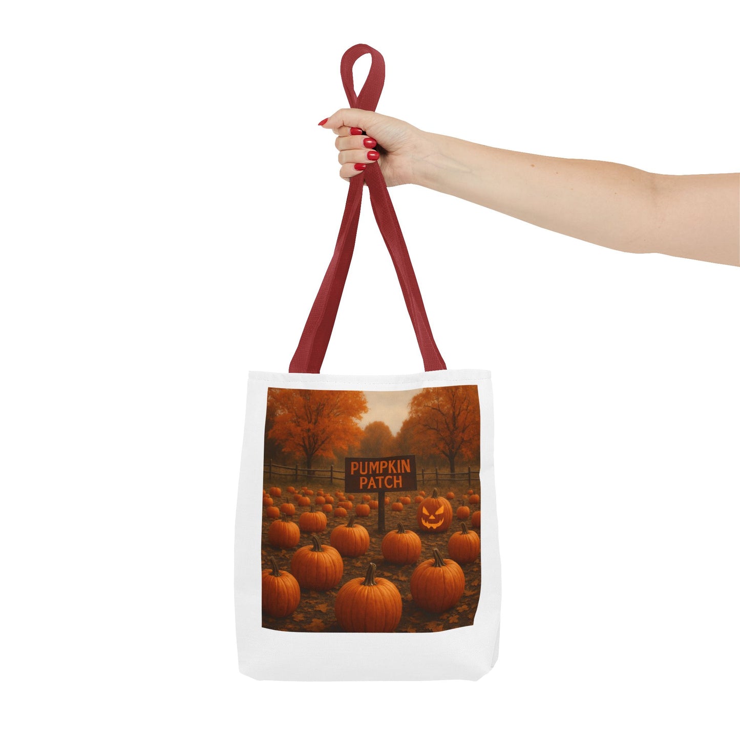 Autumn Pumpkin Patch Tote Bag, Fall Harvest Shopping Bag, Halloween Decor, Seasonal Gift for Pumpkin Lovers, Festival Tote - Toddcraft