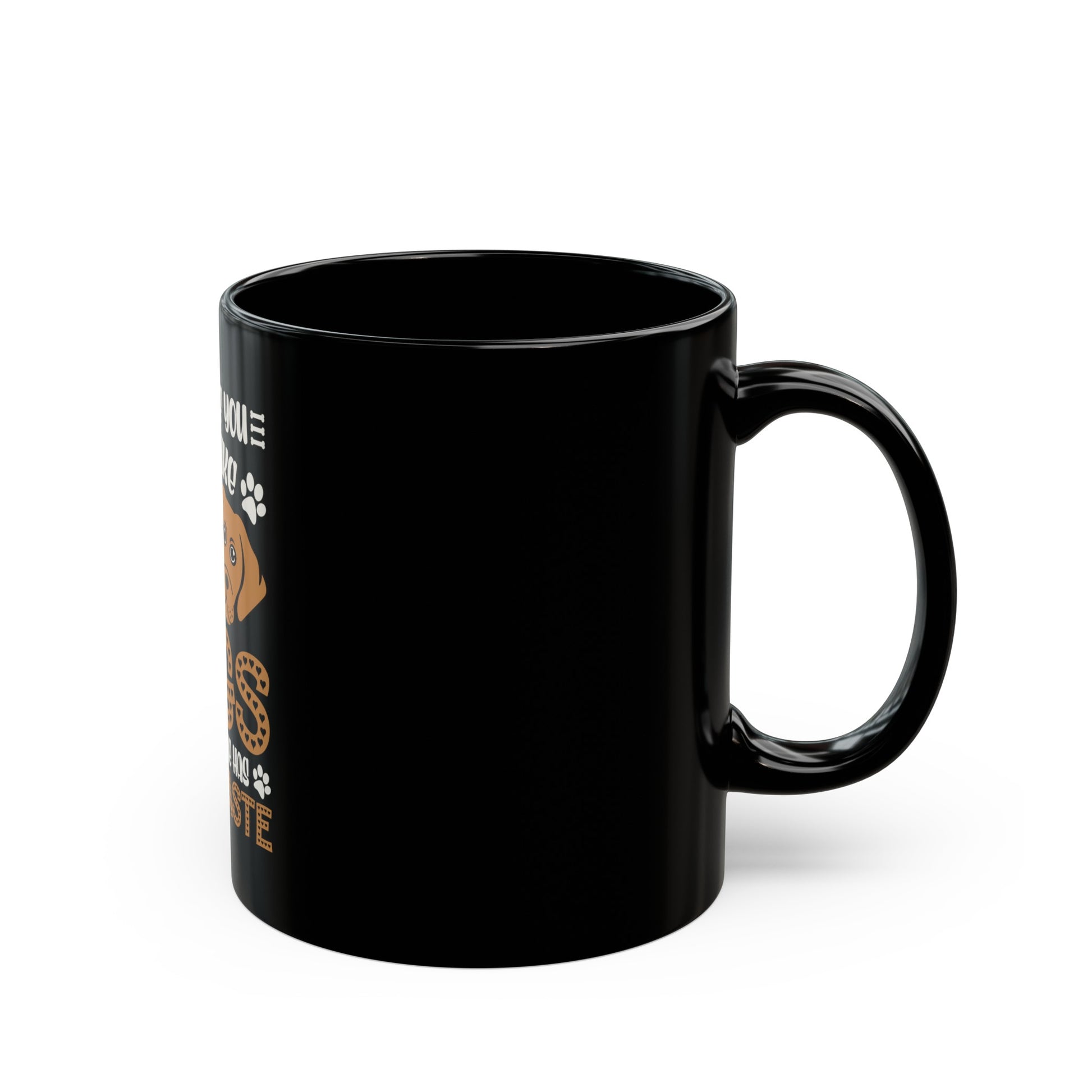 Dogs Black Mug