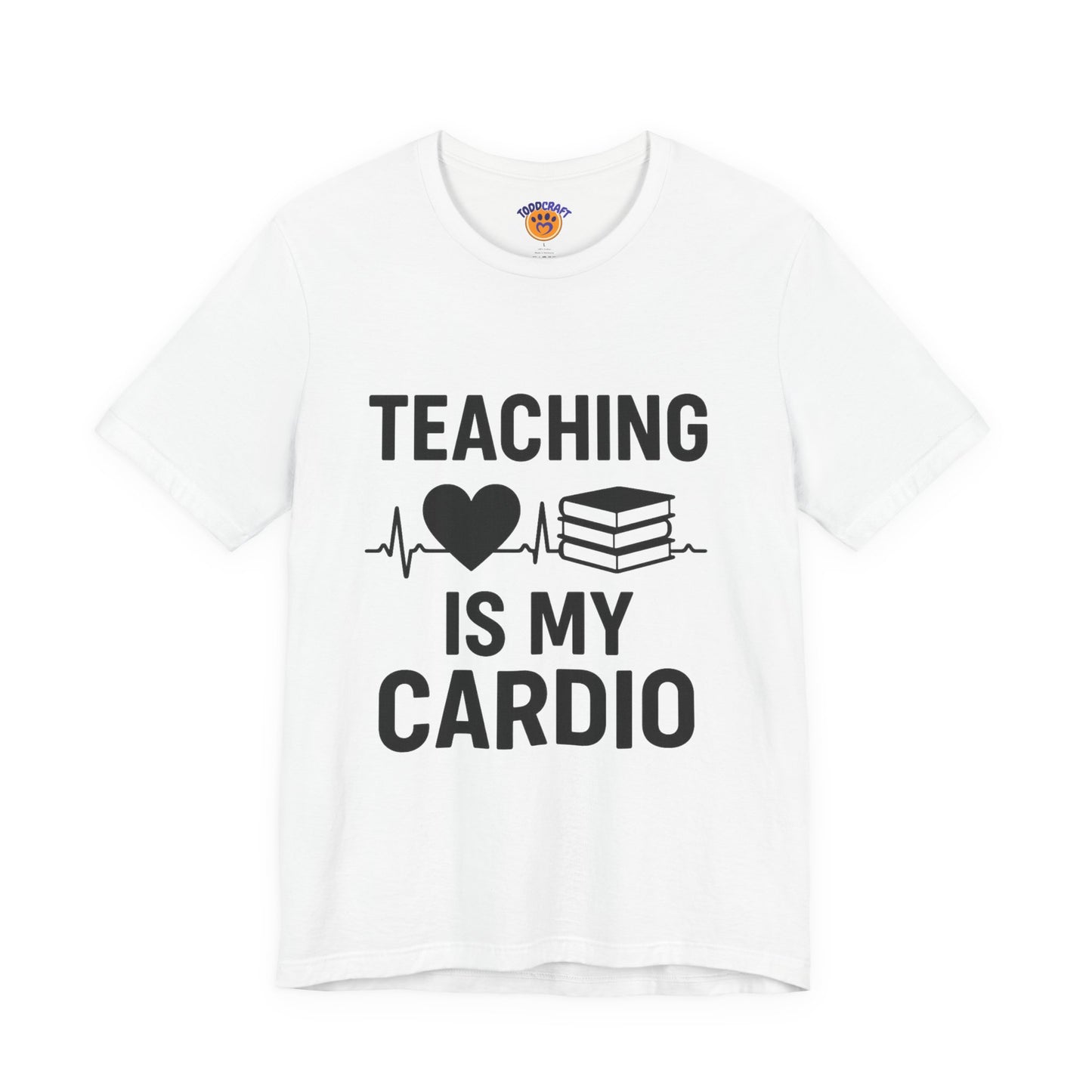 Teaching Heartbeat T-Shirt | Perfect Gift for Teachers | Fun Classroom Wear | Teacher Appreciation Day | Back to School - Toddcraft
