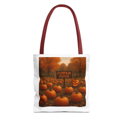 Autumn Pumpkin Patch Tote Bag, Fall Harvest Shopping Bag, Halloween Decor, Seasonal Gift for Pumpkin Lovers, Festival Tote - Toddcraft