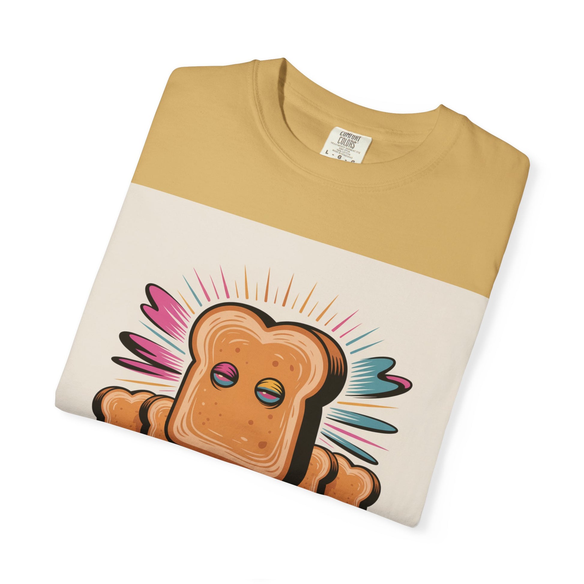 Toast Society Graphic Tee, Fun Unisex T-Shirt for Food Lovers, Perfect Gift for Bread Enthusiasts & Casual Wear - Toddcraft