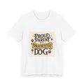 Proud Parent Unisex Short Sleeve Tee with eye-catching graphic design.