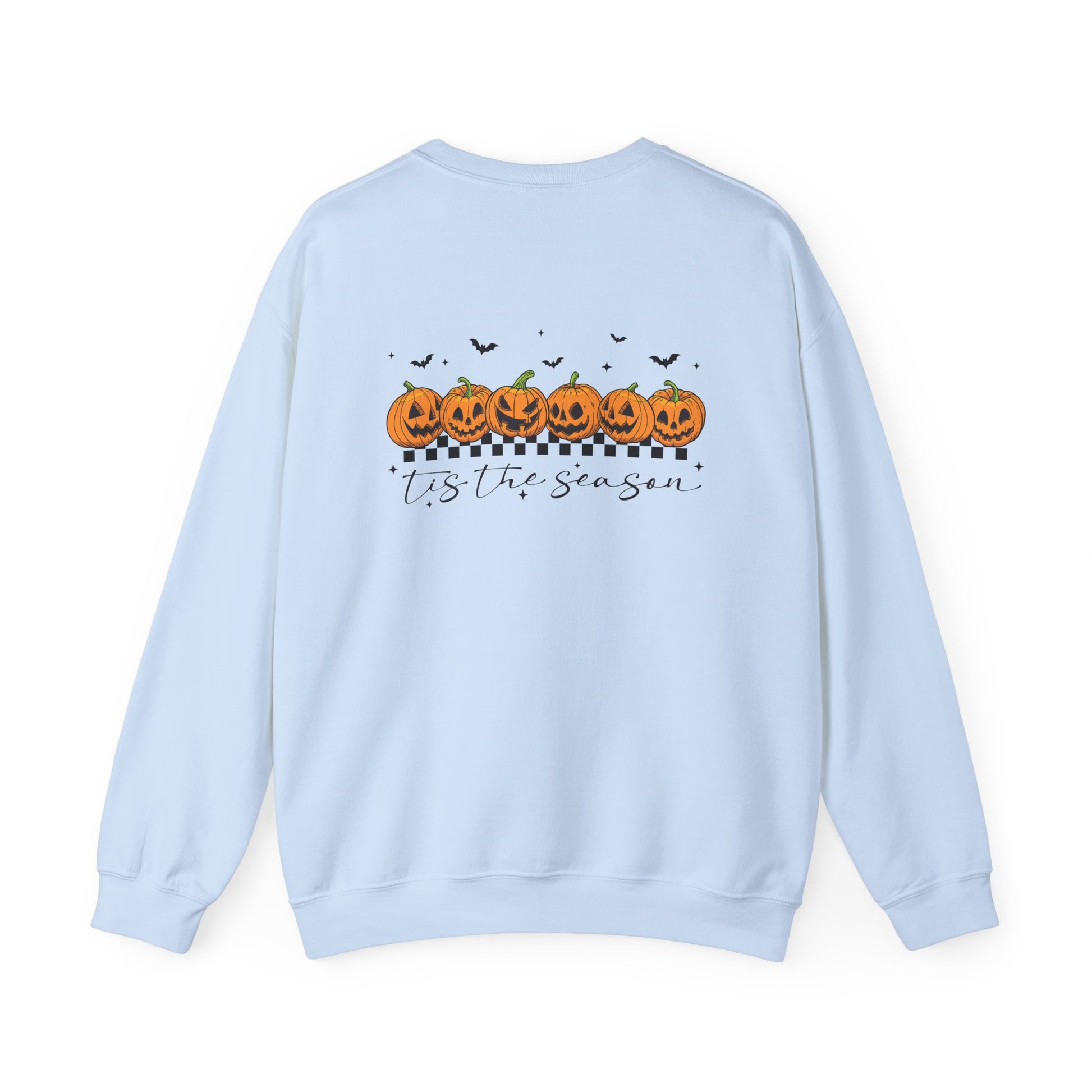 Halloween Pumpkin Crewneck Sweatshirt, Cozy Fall Sweatshirt, Unisex Halloween Apparel, Pumpkin Lover Gift, Spooky Season Clothing - Toddcraft