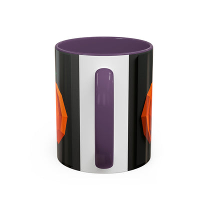 Accent Coffee Mug (11, 15oz) Pumpkins Halloween festival - Toddcraft